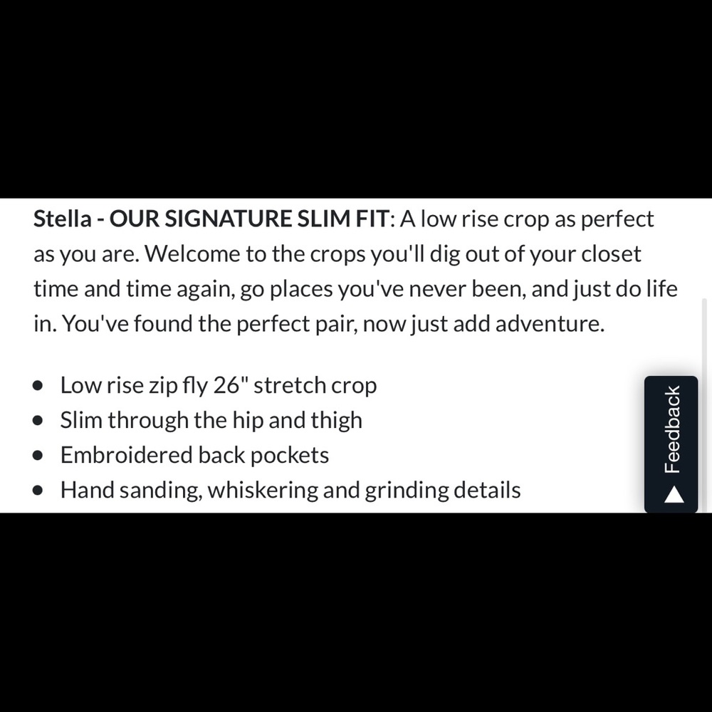 BKE Buckle Stella Crop - Picture 8 of 8